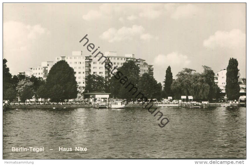 Berlin-Tegel - Haus Nixe - Foto-AK - Verlag Herbert Meyerheim Berlin - Tegel