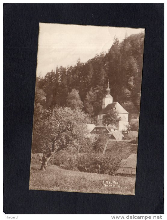 56755  Germania,  Zittau I./Sa.,  Kirche In Oybin,  VG  1926 - Zittau