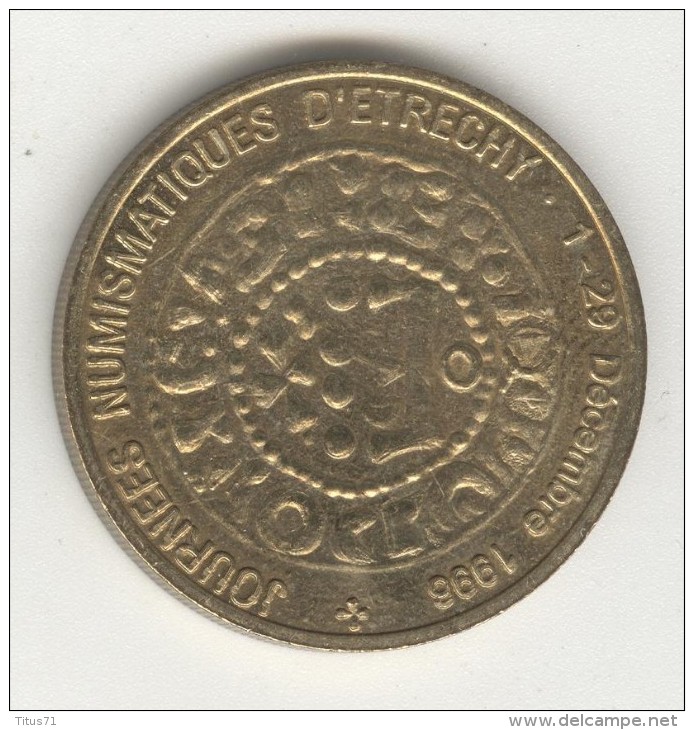 1,5 Euro D'Etrechy - 1996 - Cercle Numismatique De La Juine - Euros Des Villes