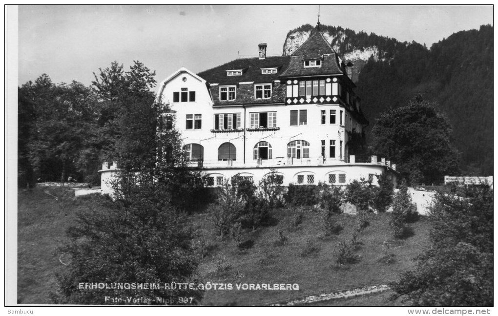 Erholungsheim - Rütte , Götzis - Vorarlberg 1954 - Götzis