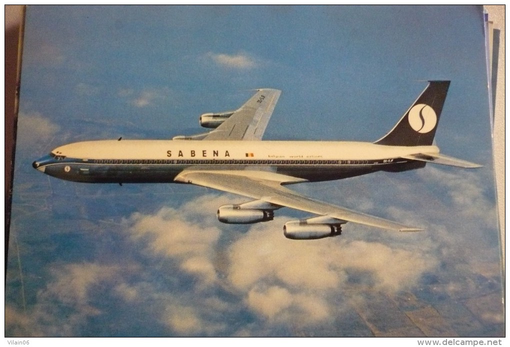 B 707    SABENA  OO SJF - 1946-....: Moderne