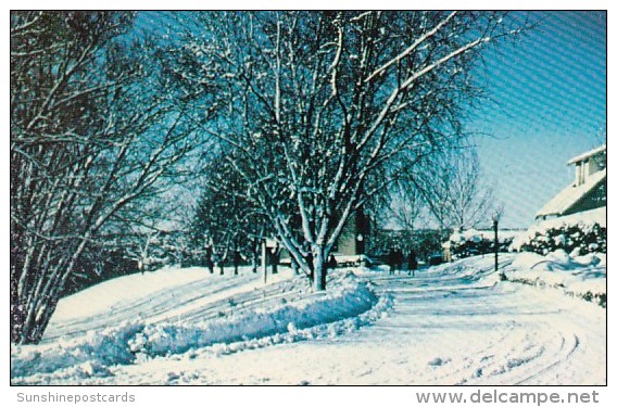 Canada Ontario Kingsway College Winter Scene Oshawa - Oshawa