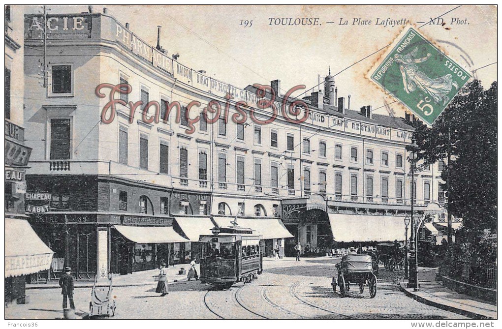 (31) Toulouse - La Place Lafayette - Tram Tramway - 2 SCANS - Toulouse