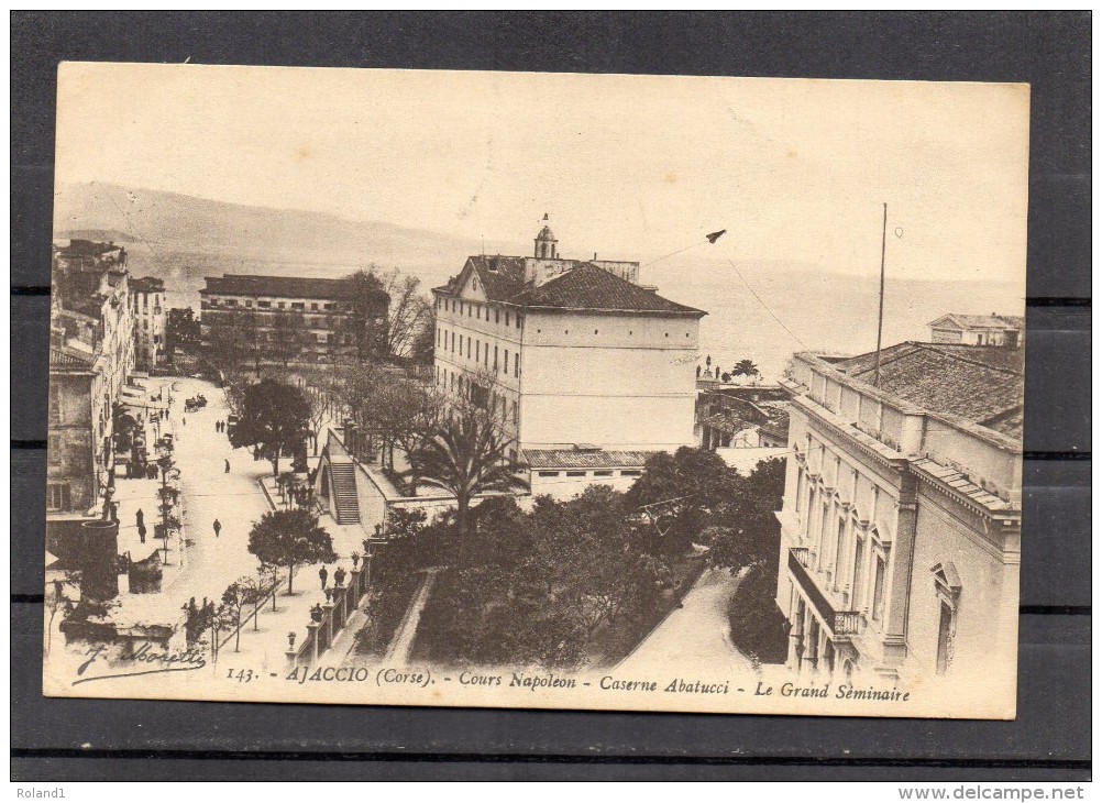 Ajaccio - Cours Napoleon - Caserne Abatucci - Le Grand Séminaire - Ajaccio