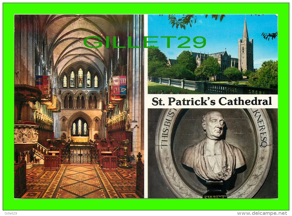 DUBLIN, IRELAND - ST PATRICK´S CATHEDRAL - 3 MULTIVIEWS - JOHN HINDE - - Dublin