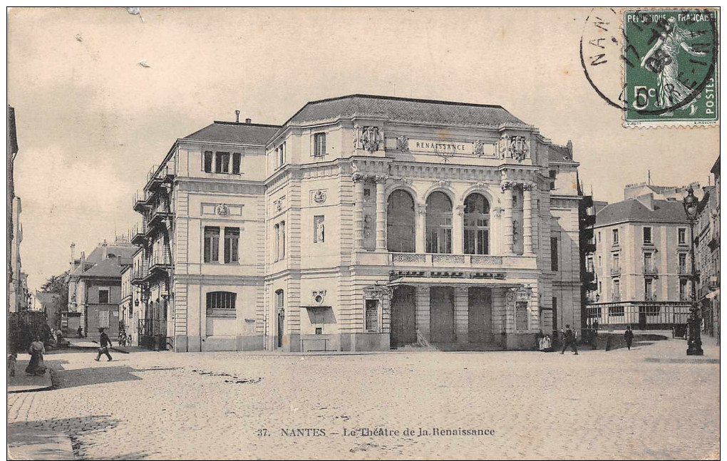 NANTES  -  Le Theatre De La Renaissance - Nantes