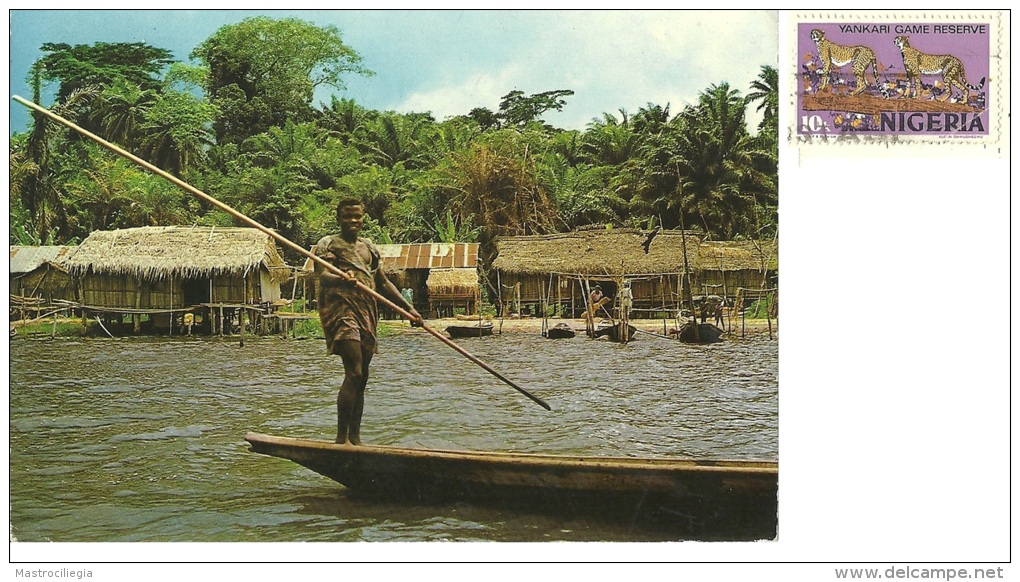 NIGERIA  LAGOS  Fishing Village Along Epe Lagoon - Nigeria