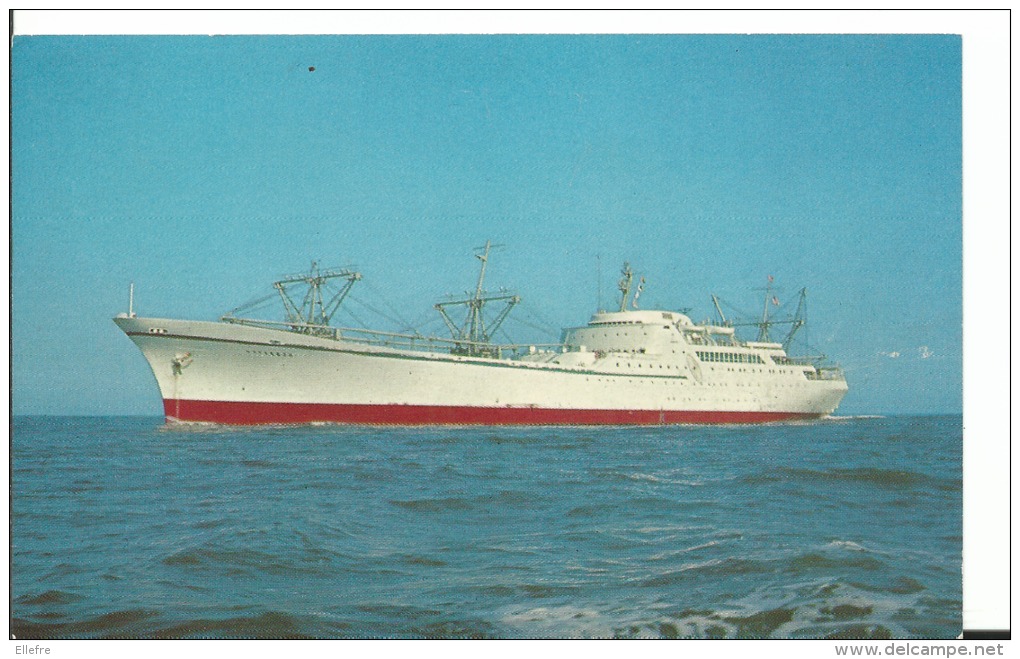 Nucléar Ship Savannah, 1ère Unité Marchande à Propulsion Nucléaire, Cpsm, - Krieg