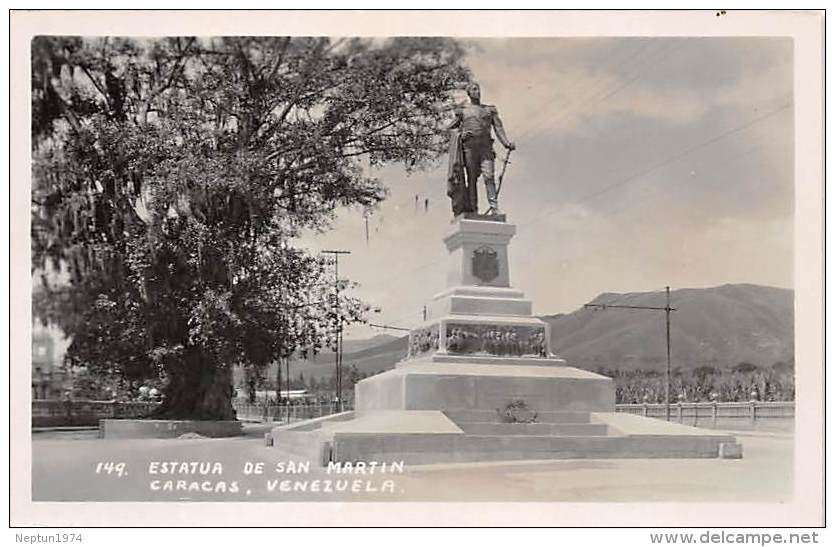 Caracas, Estatua De San Martin, Venezuela - Venezuela