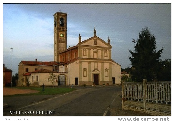 Vellezzo Bellini (PV) - Chiesa SS. Bartolomeo E Nicolò N Nv - Pavia