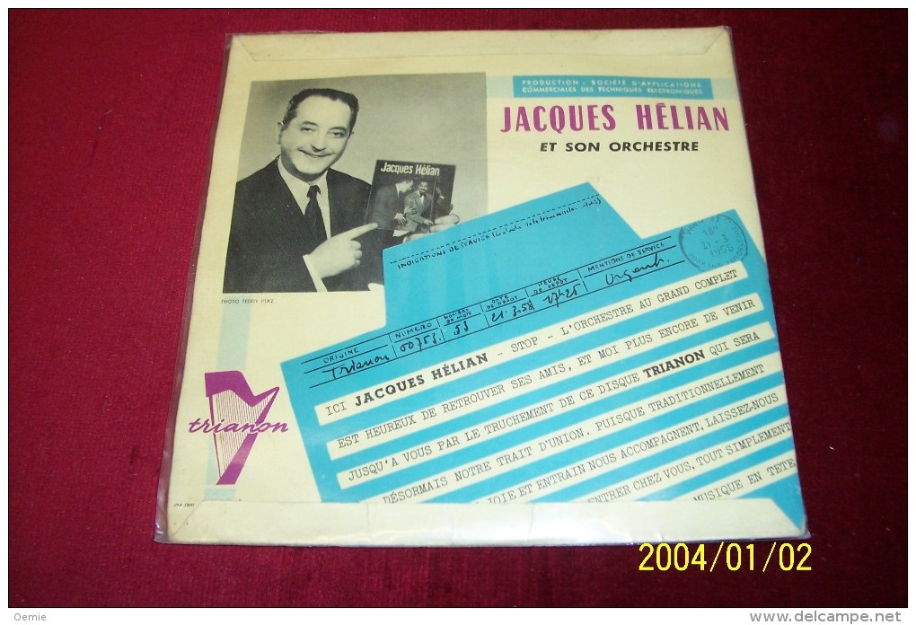 JACQUES  HELIAN  °  LE GONDELIER - Complete Collections