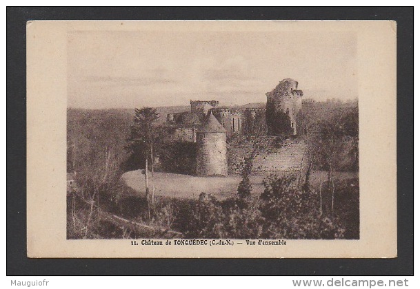 DF / 22 CÔTES D'ARMOR / TONQUÉDEC / LE CHÂTEAU, VUE D'ENSEMBLE - Tonquédec