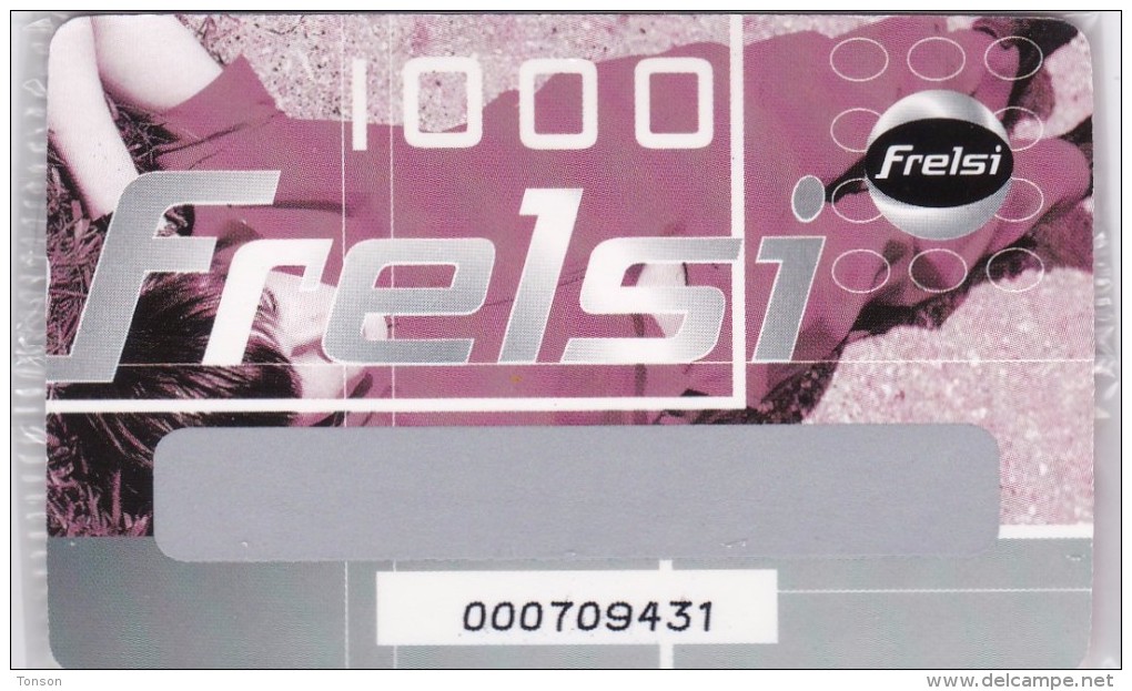 Iceland, SIM-REF-002 B, Frelsi 1000, GSM Refill, Mint In Blister 2 Scans. - Iceland