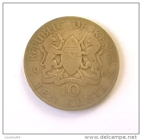 Kenya - 10 Cents 1967 - - Kenia