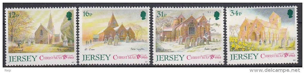 JERSEY - Michel - 1988 - Nr 453/56 - MNH** - Jersey