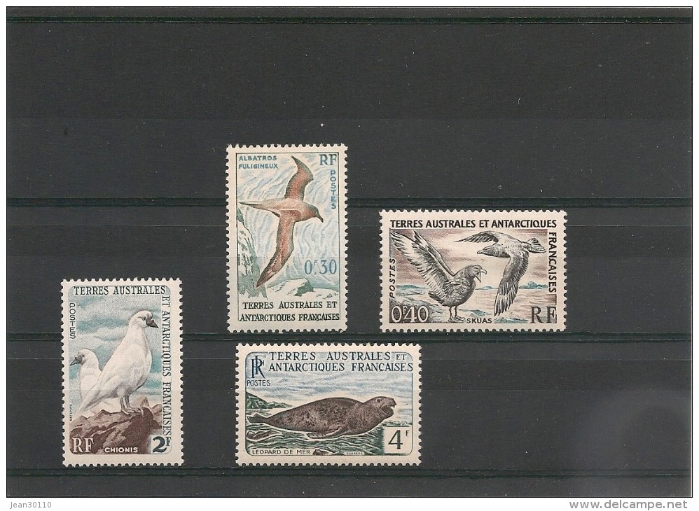 T.A.A.F Années 1959/63 N° Y/T 12/13A** Côte :17,00 € - Unused Stamps