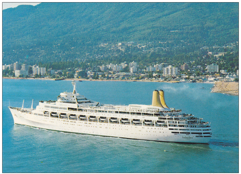 Ferry M.V. Canberra , WEST VANCOUVER , B.C. , Canada , 50-70s #2 - Ferries