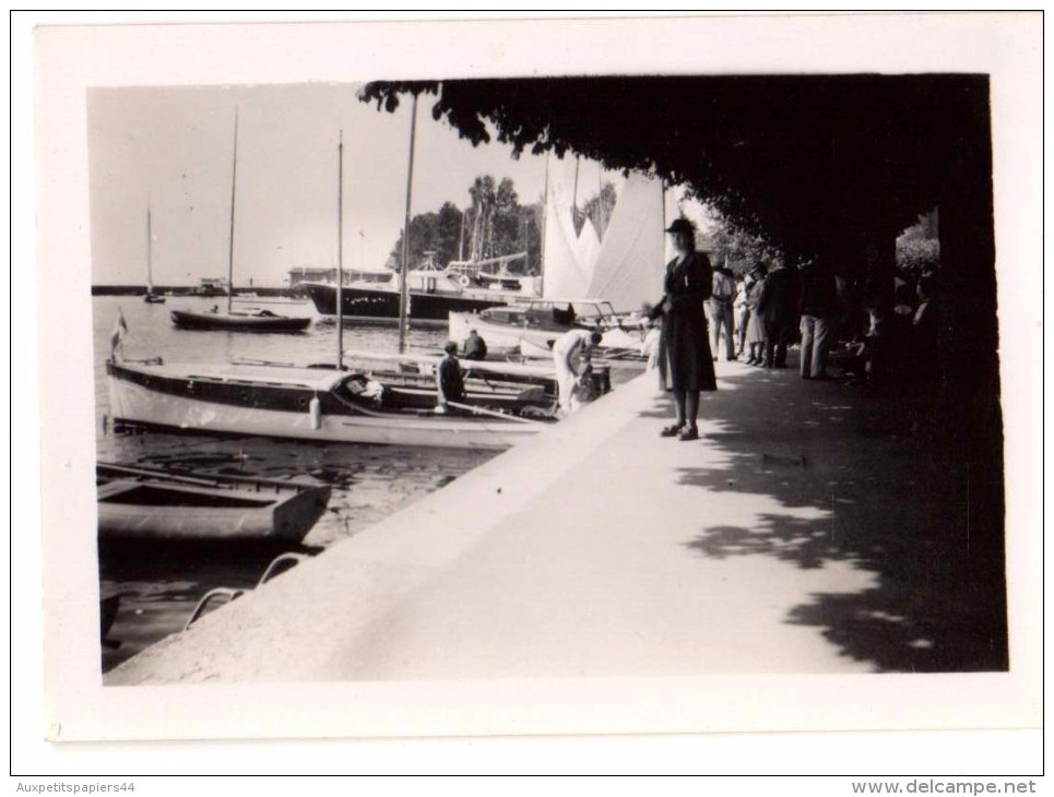 Photo Originale Bateau - Yachts Au Port - Plaisance - Promenade - - Boats