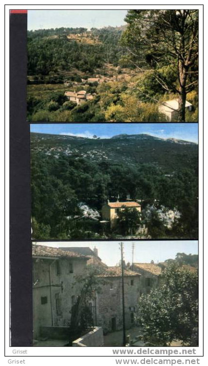 Marseille-la Treille -village Des Vacances D'enfance De Marcel Pagnol--lot De 9cartes  Numérotées 1à 9- Années 60 - Les Caillols, La Valentine