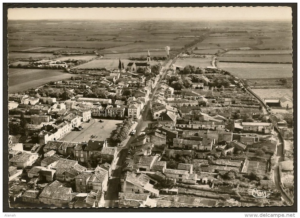 BEAUVOIR Sur NIORT Route Paris-Bordeaux Vue Aérienne (Combier) Deux-Sèvres (79) - Beauvoir Sur Niort