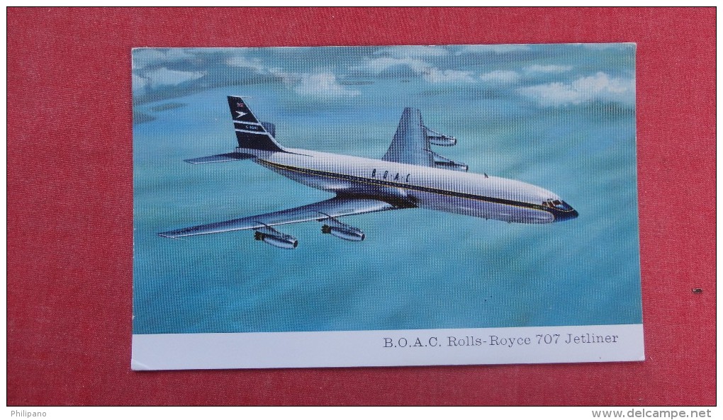 BOAC Rolls Royce 707 Jet Liner 2092 - 1946-....: Moderne