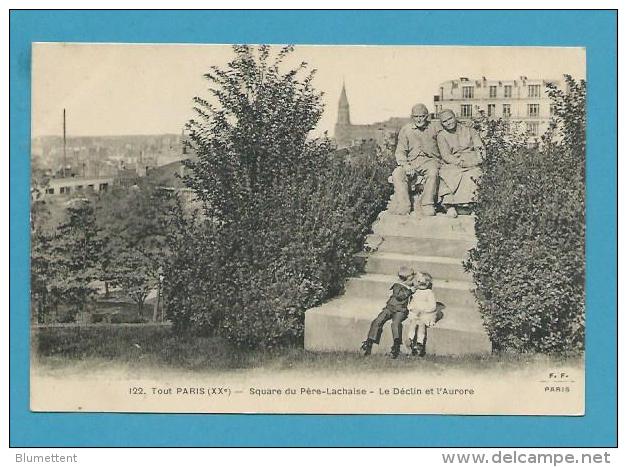 CPA 122 TOUT PARIS Square Du Père Lachaise - Le Déclin Et L'aurore XXème - Collection FLEURY - Paris (20)