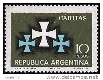 Argentina 0762 ** Foto Estandar. 1966 - Ongebruikt