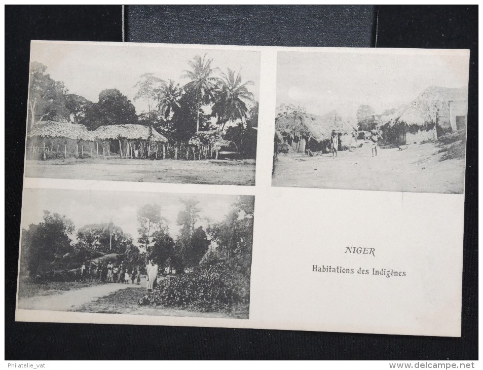 NIGER - CP " Habitation Des Indigènes " - Lot N° 10059 - Niger