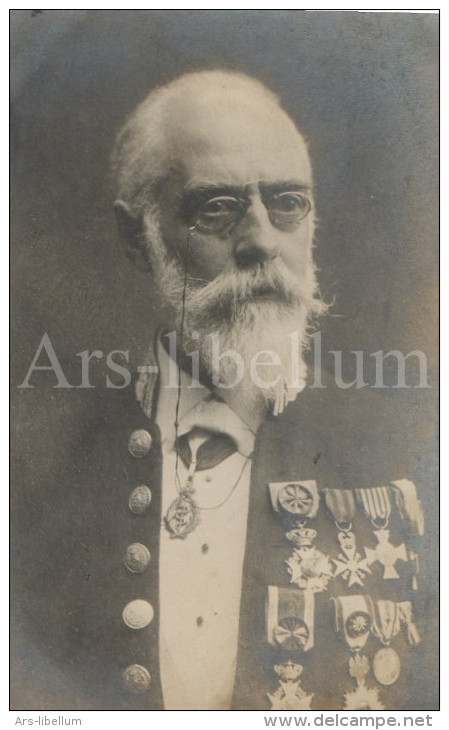 Postcard / Victor Desguin / Herinnering Aan Het Zilveren Ambtsjubileum / Schepen Van Antwerpen / 1892 - 1917 - Personnages