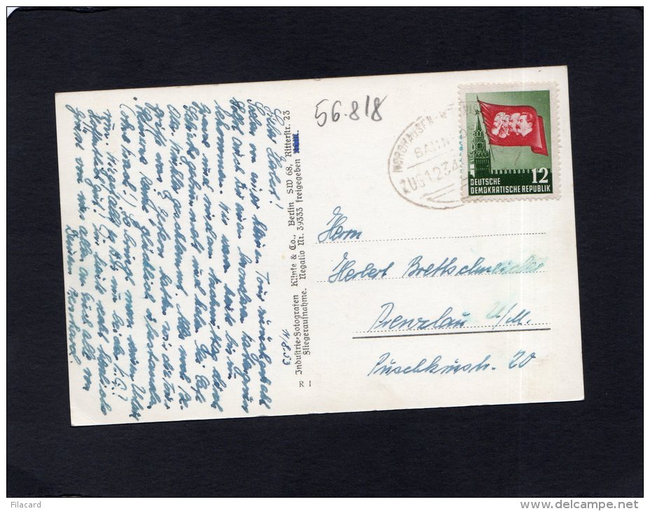 56818   Germania,    Elend(Oberharz),    VG  1953 - Harzgerode