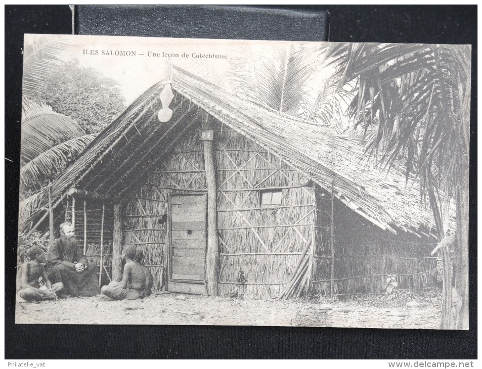 SALOMON - CP " Lecon De Catéchisme " - Lot N° 10072 - Solomon Islands