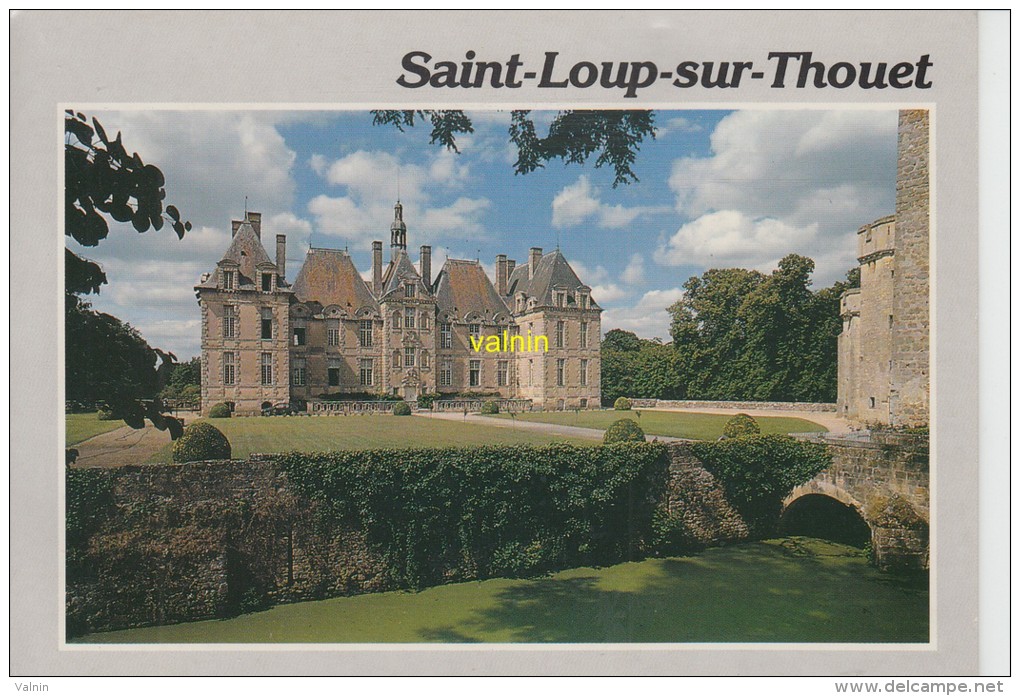 Saint Loup Sur Thouet  Le Chateau - Autres & Non Classés