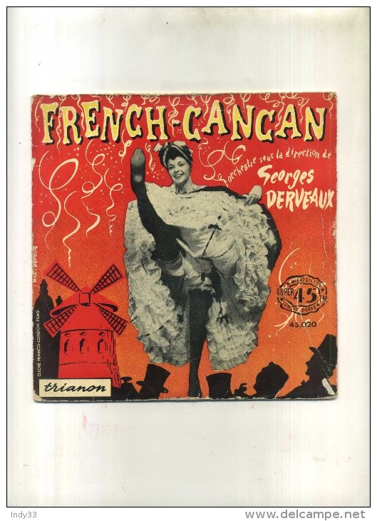 - FRENCH CANCAN . 45 T. - Opéra & Opérette