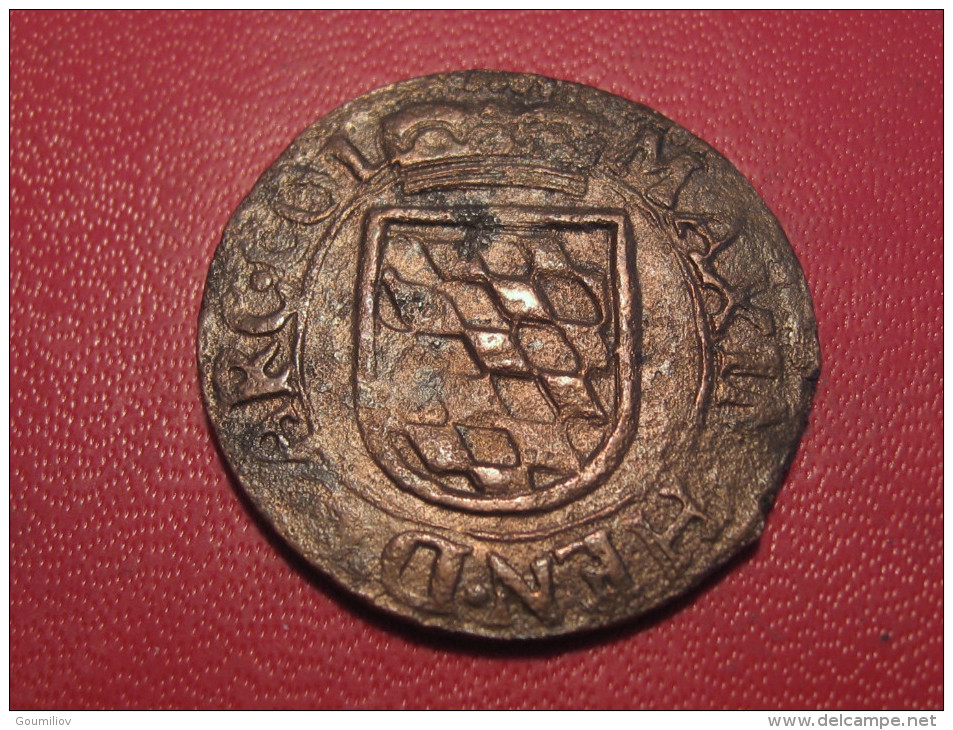 7504 Liege - Maximilien-Henri De Bavière (1621-1688) - Liard (DGS 1107) Type 1 - Altri & Non Classificati