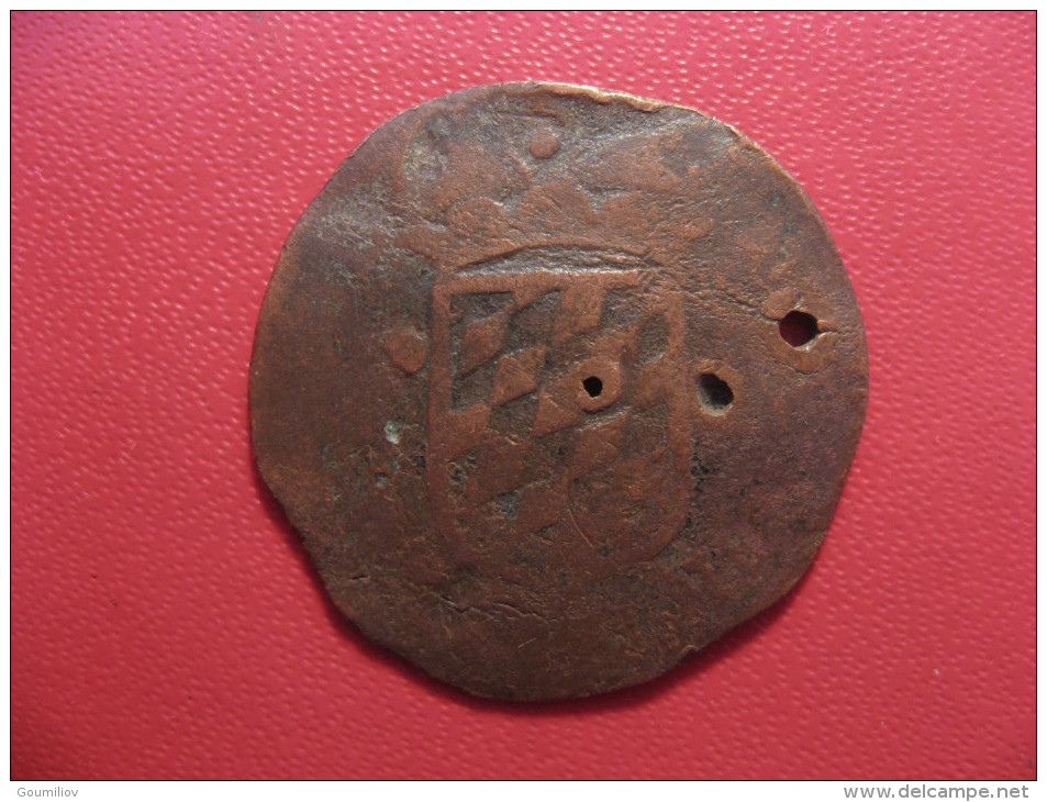 7560 Liege - Maximilien-Henri De Bavière (1621-1688) - Liard (DGS 1109) Variation 1, Coin Alignment - Andere & Zonder Classificatie