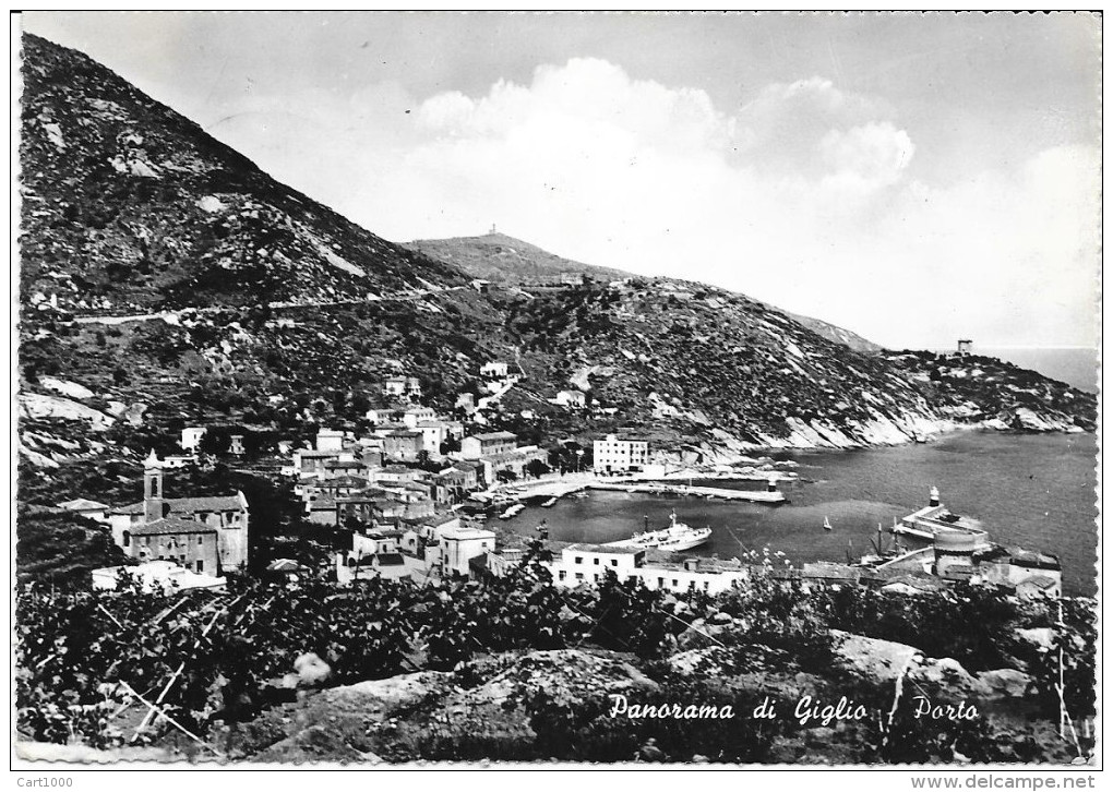 GIGLIO PORTO GROSSETO VG. 1962 - Grosseto