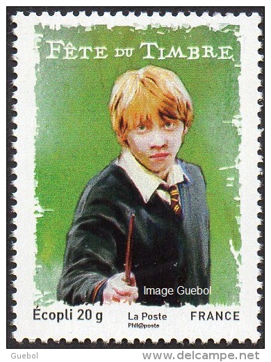 France Philatélie N° 4025 ** Journée Du Timbre 2007 - Harry Potter , Son Ami Ron - Tag Der Briefmarke