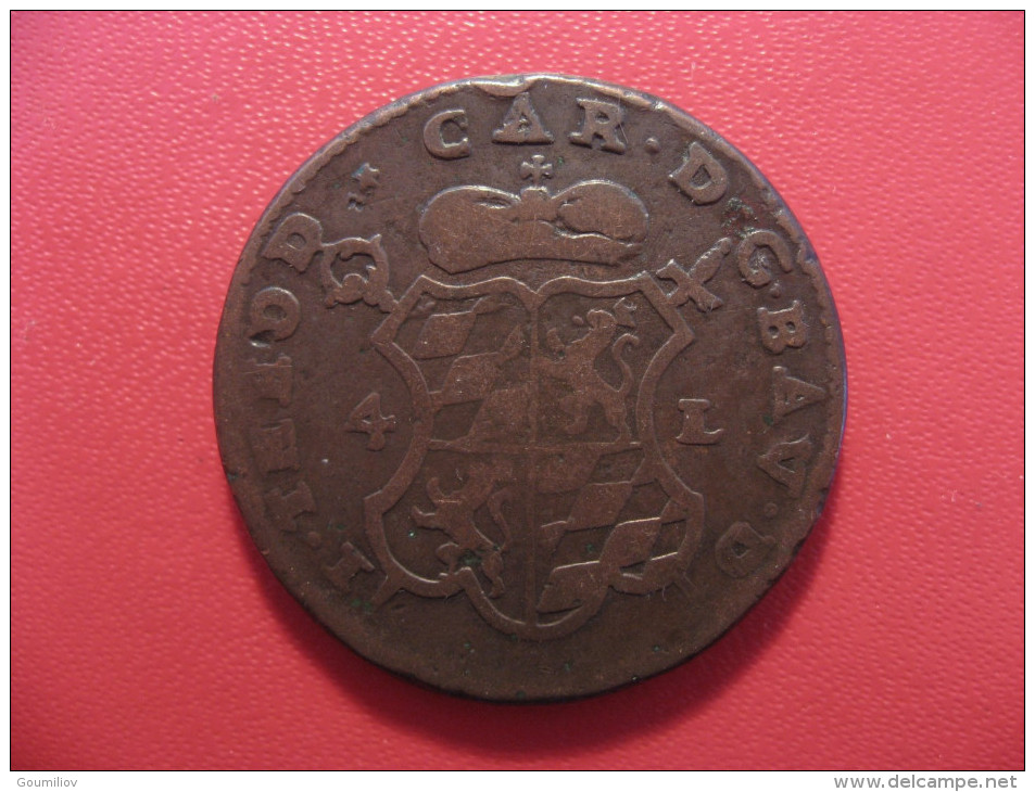 6802 Liege - Jean-Theodore De Bavière (1703-1763) - 4 Liards 1751 Star - Altri & Non Classificati