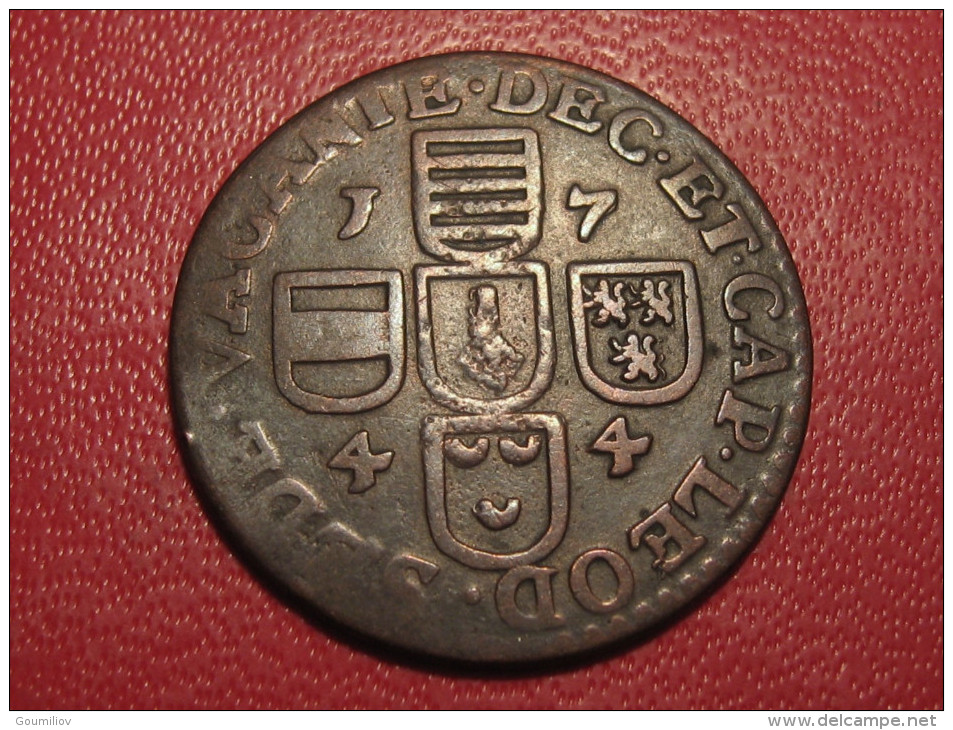 Liege - Sede Vacante - Liard 1744, LAMBERTVS - Other & Unclassified