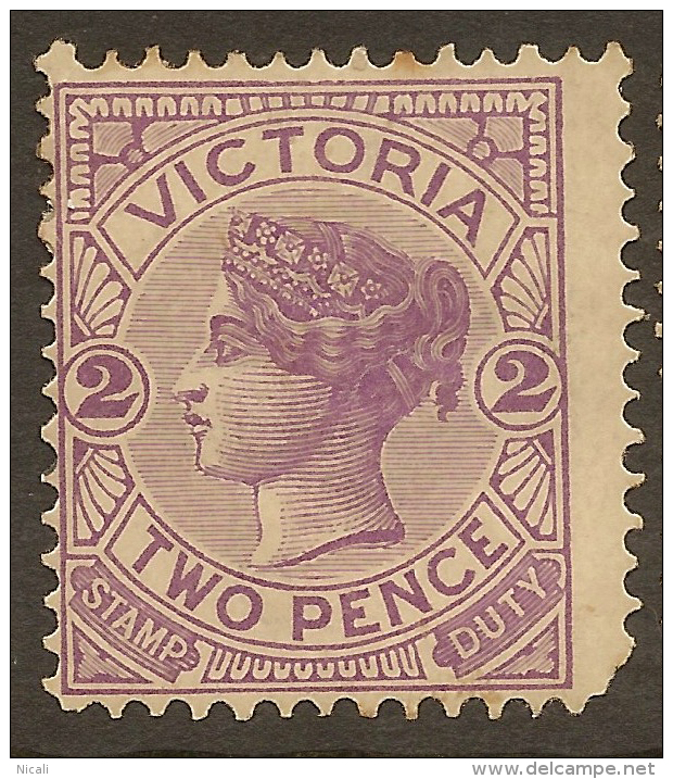 VICTORIA 1899 2d Violet QV SG 356 HM #QJ665 - Neufs