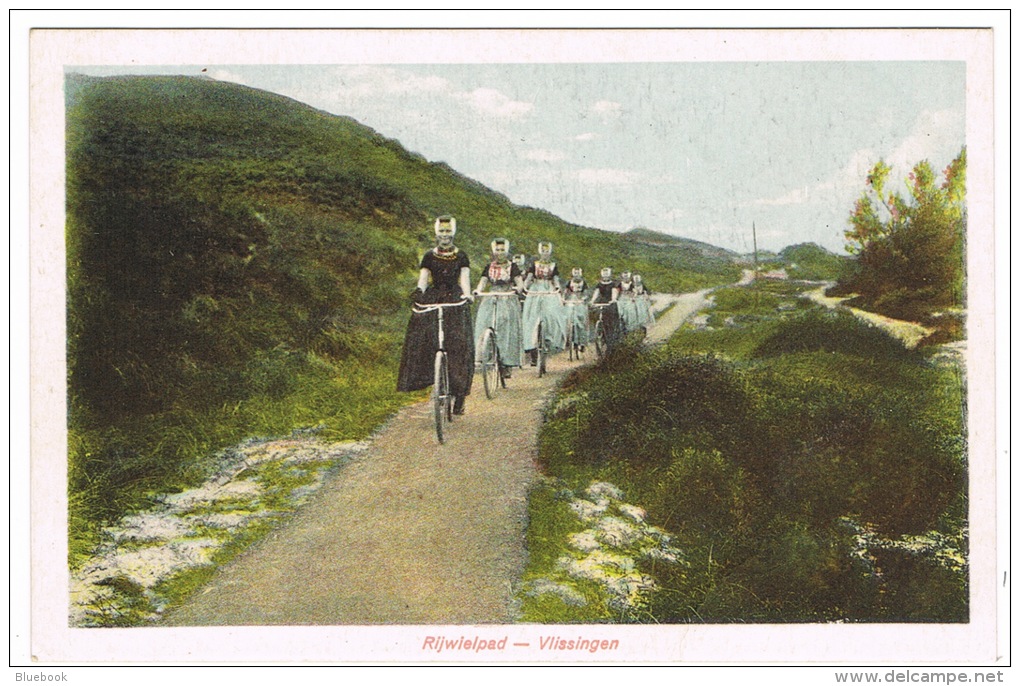 RB 1069 - Postcard - Women Cycling - Rijwielpad Vlissingen - Netherlands Holland - Vlissingen