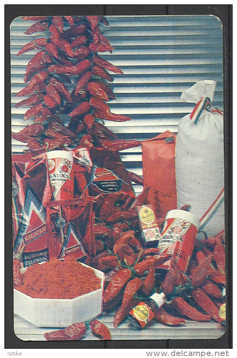 Hungary, The Famous Hungarian Paprika(Red Pepper) From  Kalocsa,  1991. - Tamaño Pequeño : 1991-00