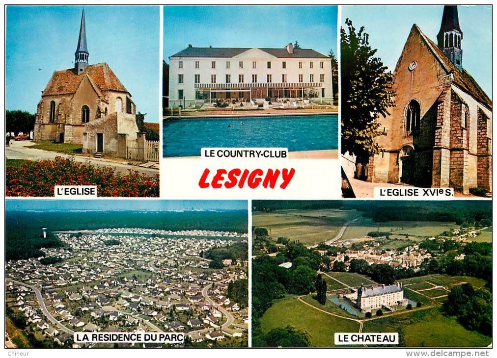 LESIGNY CARTE MULTIVUES - Lesigny