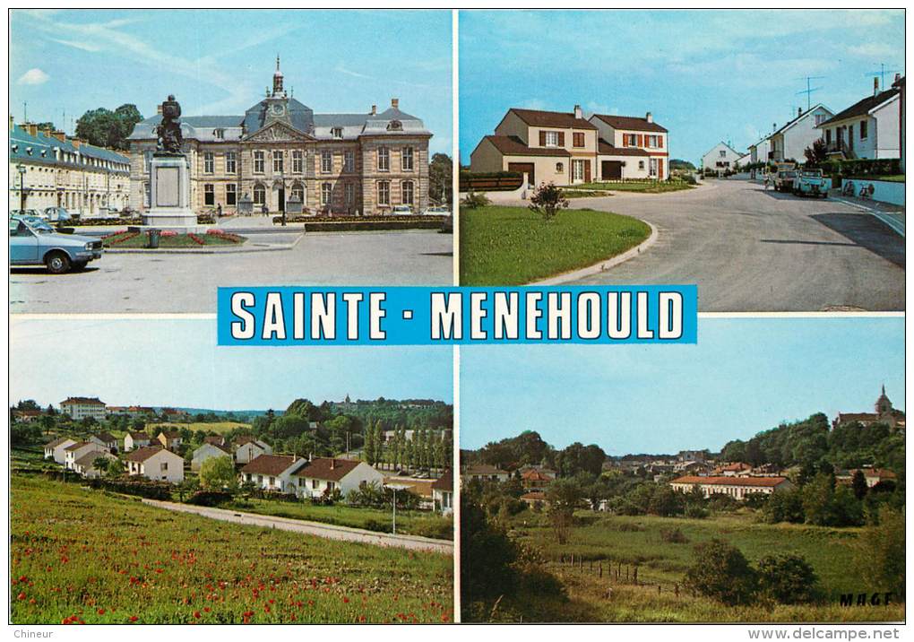 SAINTE MENEHOULD CARTE MULTIVUES - Sainte-Menehould