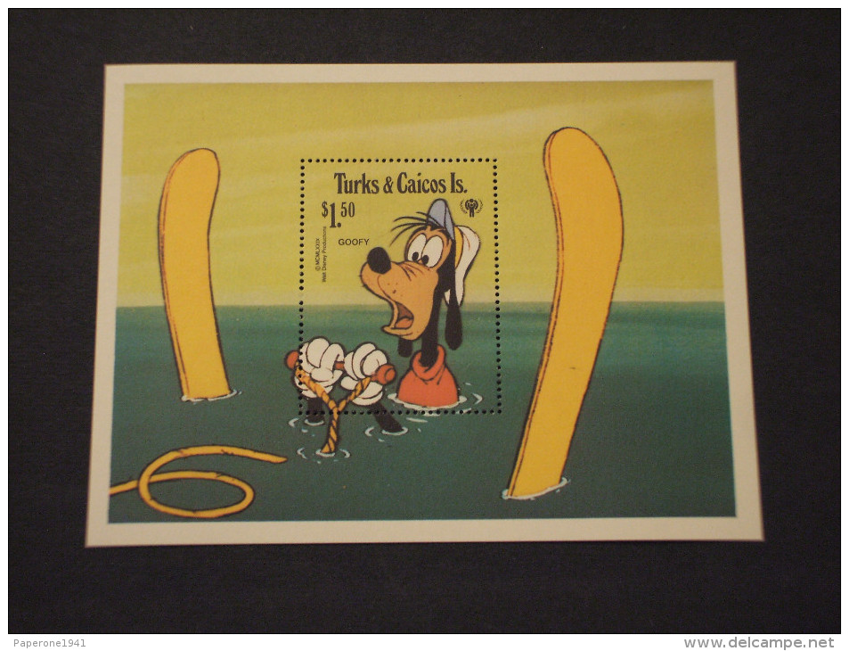 TURKS & CAICOS - BF 1979 GOOFY (W. DISNEY) - NUOVO(++) - Turcas Y Caicos