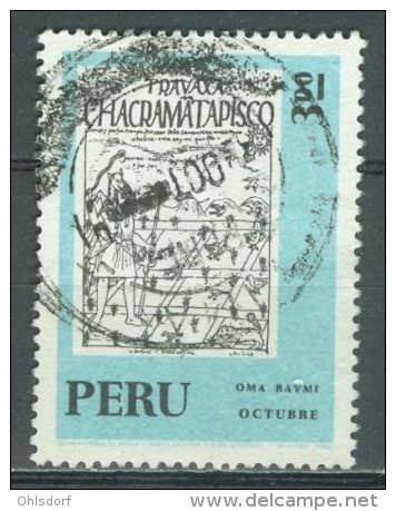 PERU 1972: YT 571, O - FREE SHIPPING ABOVE 10 EURO - Peru