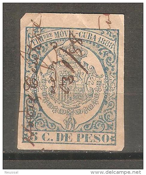 Impuesto Cuba. - Cuba (1874-1898)