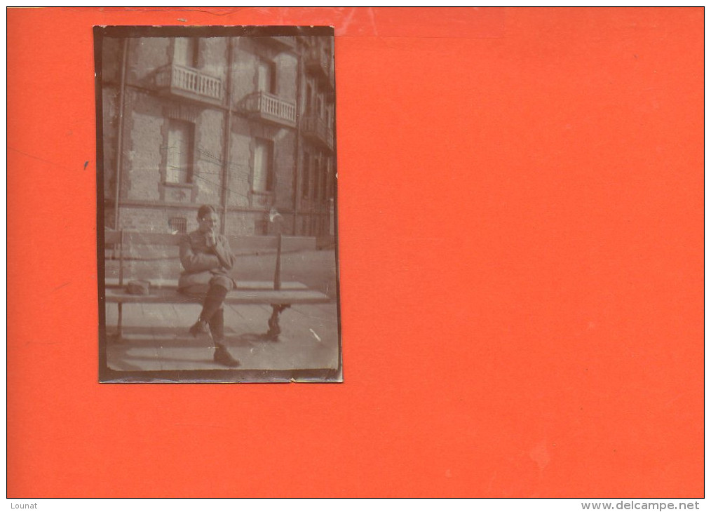 14 VILLERS Sur MER : La Digue Avril 1916 (Photo De Dimensions 6 X 8.8) - Autres & Non Classés