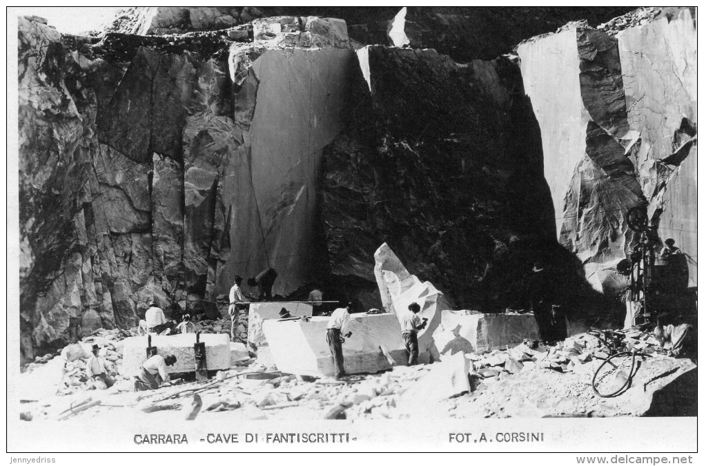 CARRARA  , Cave  Di  Fantiscritti   * - Carrara