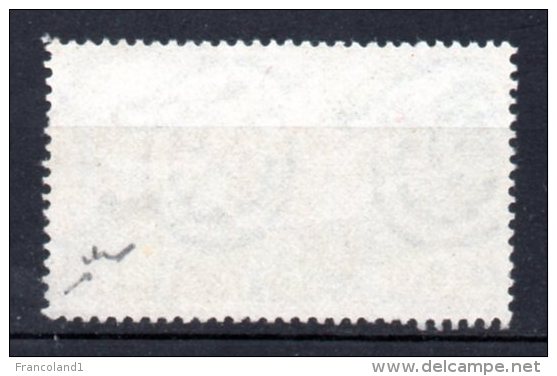 1945/46 Repubblica Aerea Democratica N.132 TIMBRAT0 Used Firmato Chiavarello - Airmail